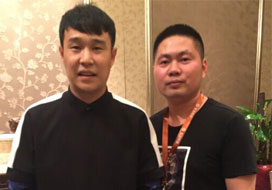 广州恒盛娱乐与明星合影